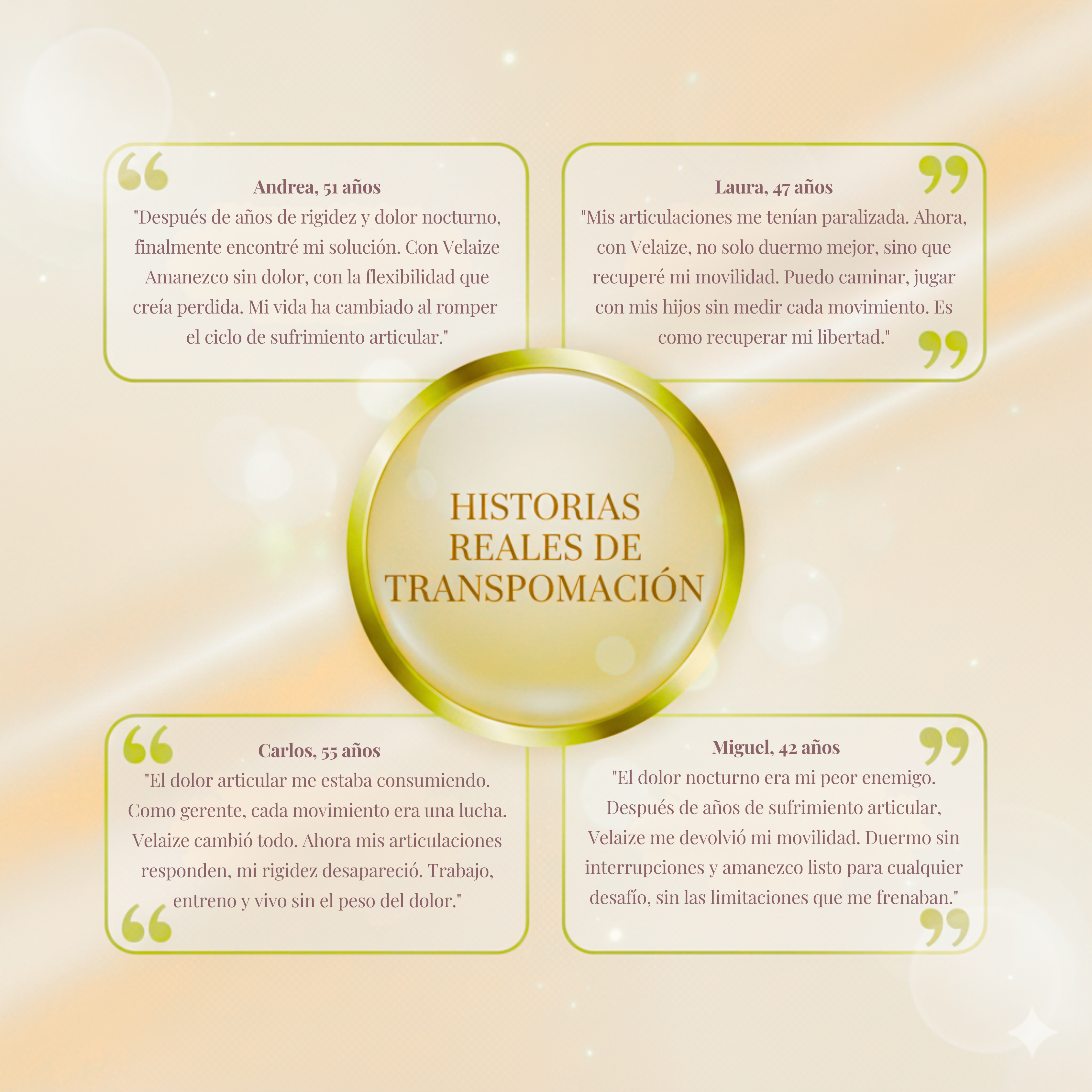 Velaize™ Restauración Articular